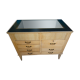 Watchmaking showcase counter 50s