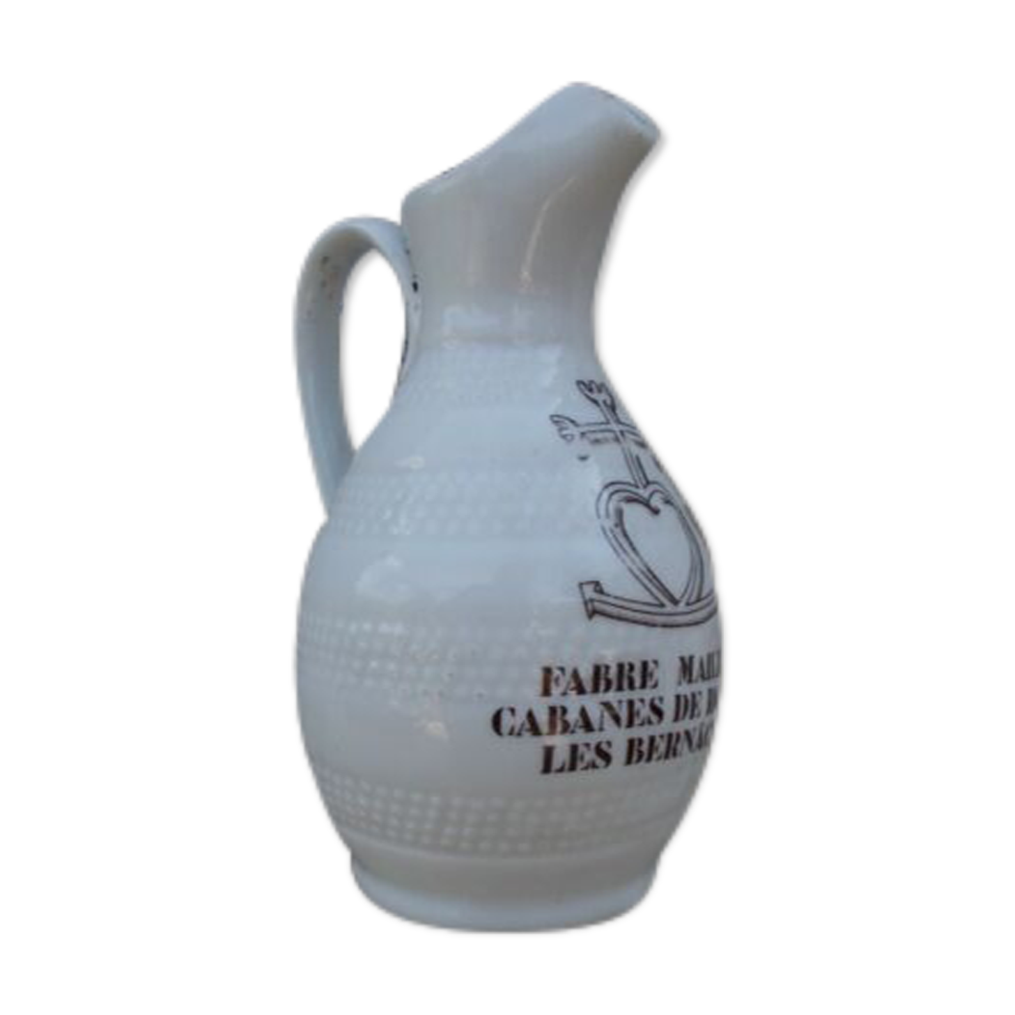 Pitcher Pourer Manades Porcelaine de Paris Fabre Mailhan