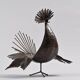 Sculpture coq par Michel Anasse, France vers 1960