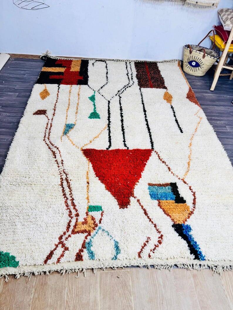Moroccan wool rug 200/300cm