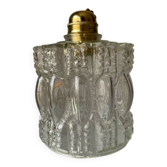 Lampe à poser ou suspendre en verre vintage