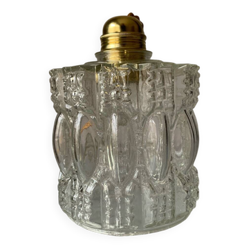 Vintage glass table or hanging lamp