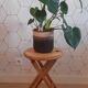 Tabouret pliant vintage.