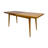 Table basse vintage en finition brillante de Tchécoslovaquie, années 1960