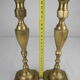 Pair candlesticks brass