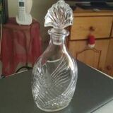 Carafe à whisky vintage en cristal année 50/60