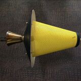 French lantern pendant lamp in the style of Mathieu Mategot, 1950s