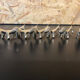 12 doors covered vintage metal knife