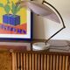 Stilux, mod. Lampe de table dôme Orléans, Stilux Milano Italie, 1955