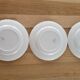 3 antique dessert plates Digoin Sarreguemines - Scottish