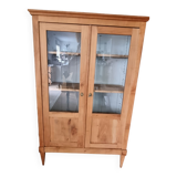 Solid wood display case