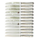 Christofle Malmaison, 12 cheese dessert knives 19.5 cm