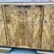 Enfilade art deco mid-century vintage 1950 ronce de noyer