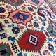 Hand made oriental rug: former Shirvan Perepedil 180 x 110 cm around 1930.