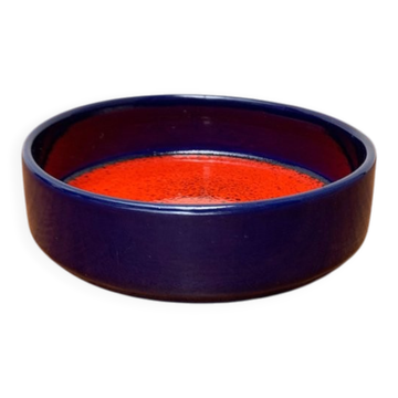 German Fat Lava pottery from the mid-century by Scheurich, 1960s.