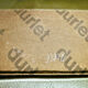 Vintage brutalist leather three seat Durlet sofa, 1970s