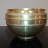 Brass pot cover