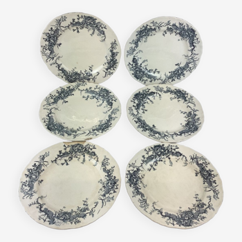 4 Longchamp Terre de fer flat plates