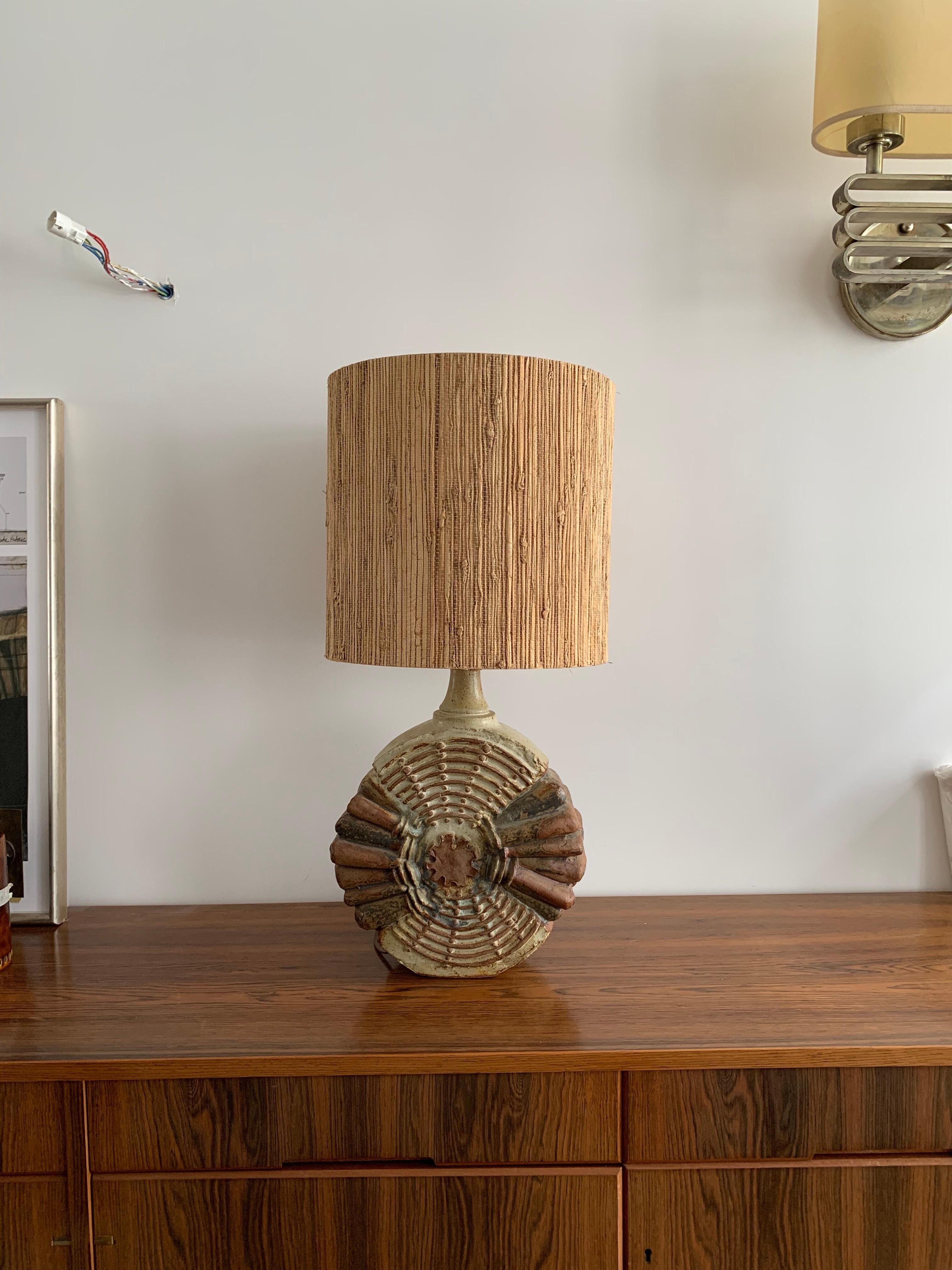 Bernard Rooke desk lamp with original shade, England, 1960.