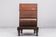 Mahogany compartmental library steps, 1930s