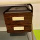 1960 VINTAGE DESK FORMICA METAL TUBING 4 DRAWERS
