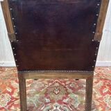 Art Deco Leather Armchair