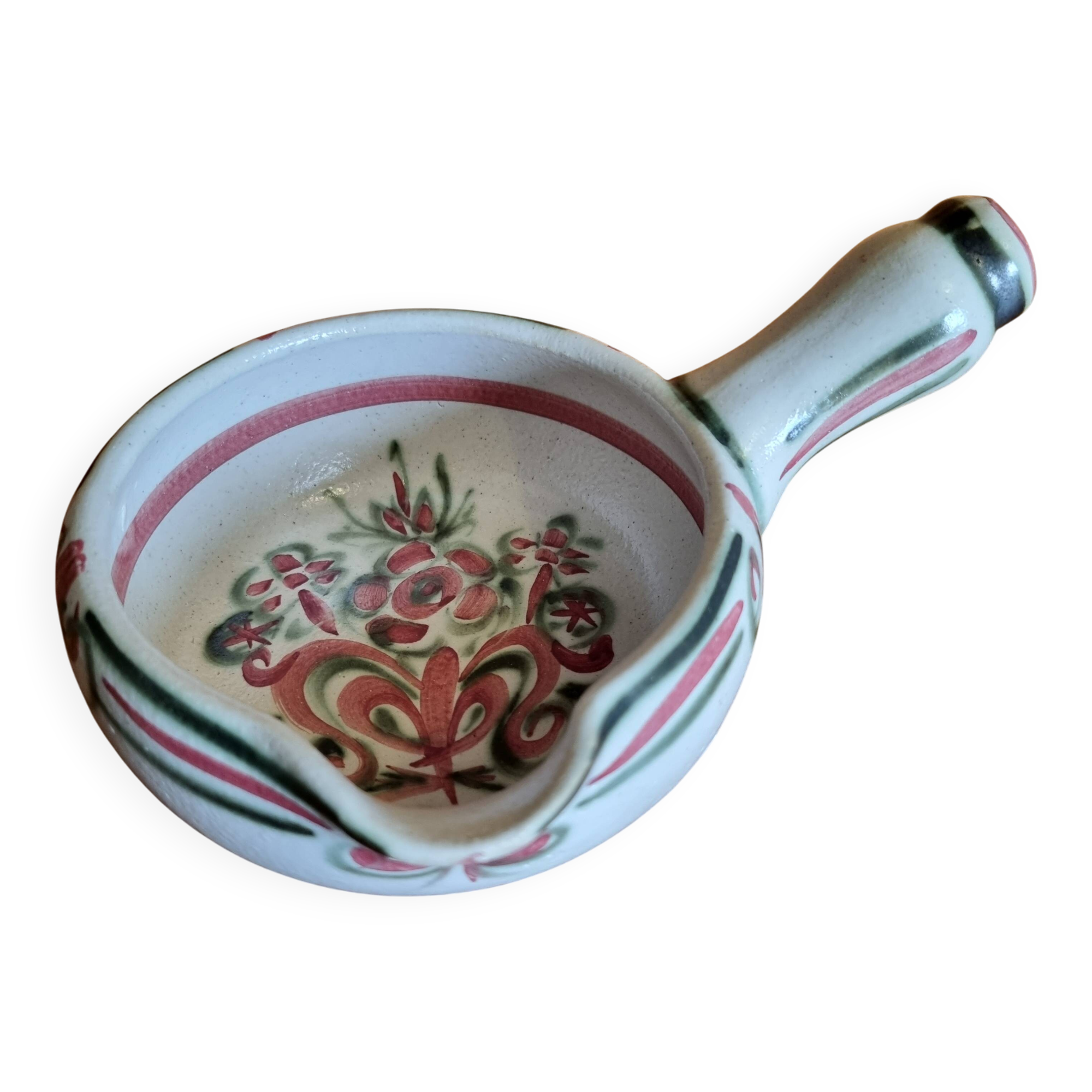 Poêlon rose Keraluc P09 Quimper Bretagne