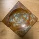 Cendrier vide poche onyx marbre vintage
