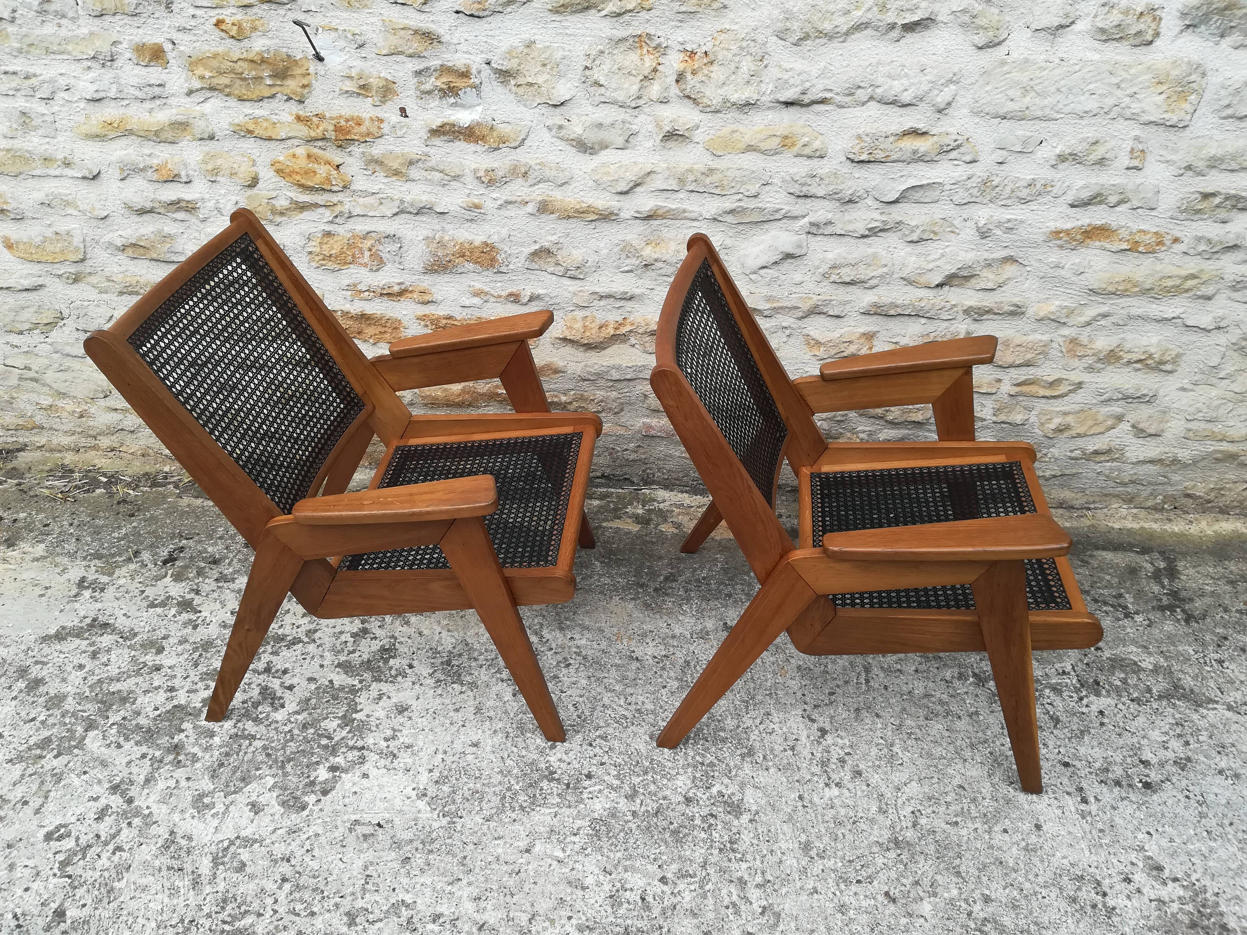 80s canning armchairs