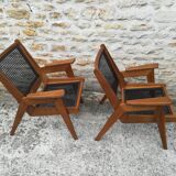 80s canning armchairs