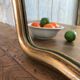 Mirror in gilded wood