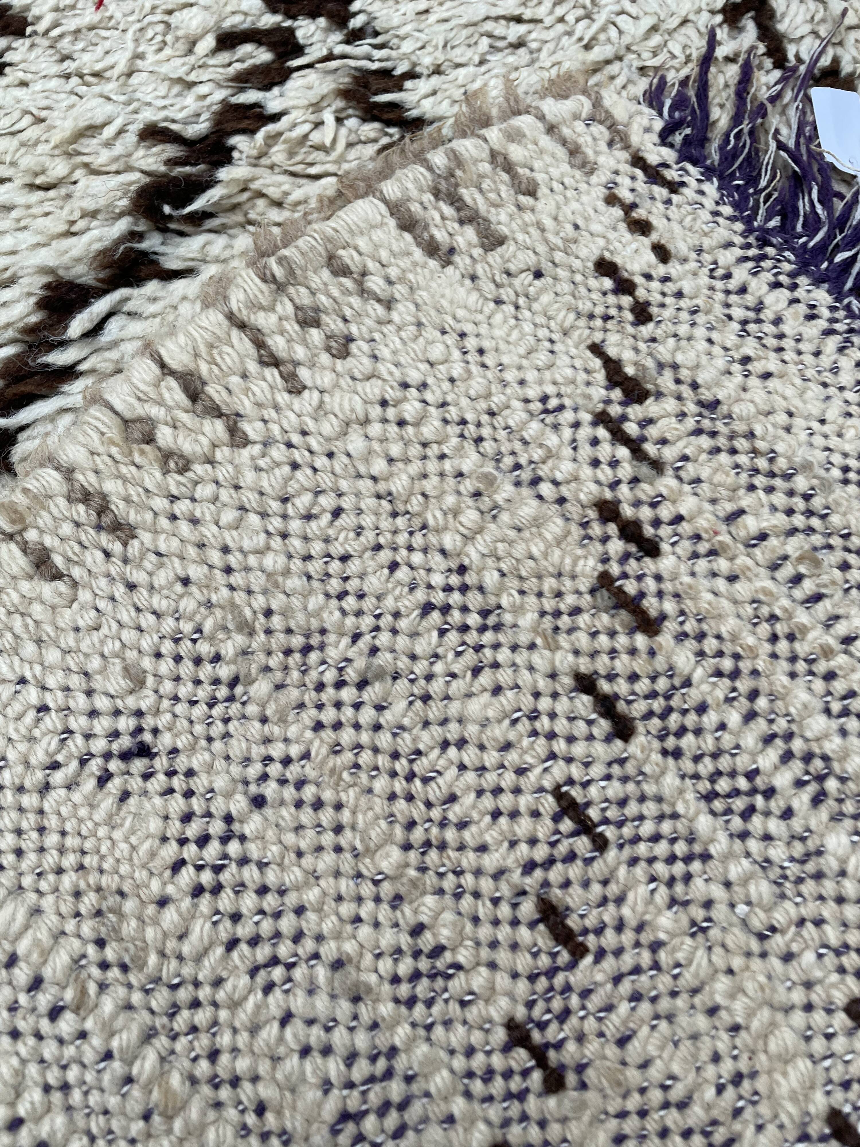 Berber carpet beni ouarain 75x165 cm