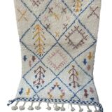 Traditional handmade Azilal rug size 100 x 150 cm