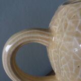 Teapot coffee maker pitcher melon in slippery water