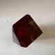 Murano Sommerso faceted glass vase by Flavio Poli Italy 1970