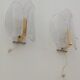 Wall sconces by Carl Fagerlund for Orrefors 1970s