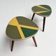 Set of 3 restored plant stands from France, 1960s