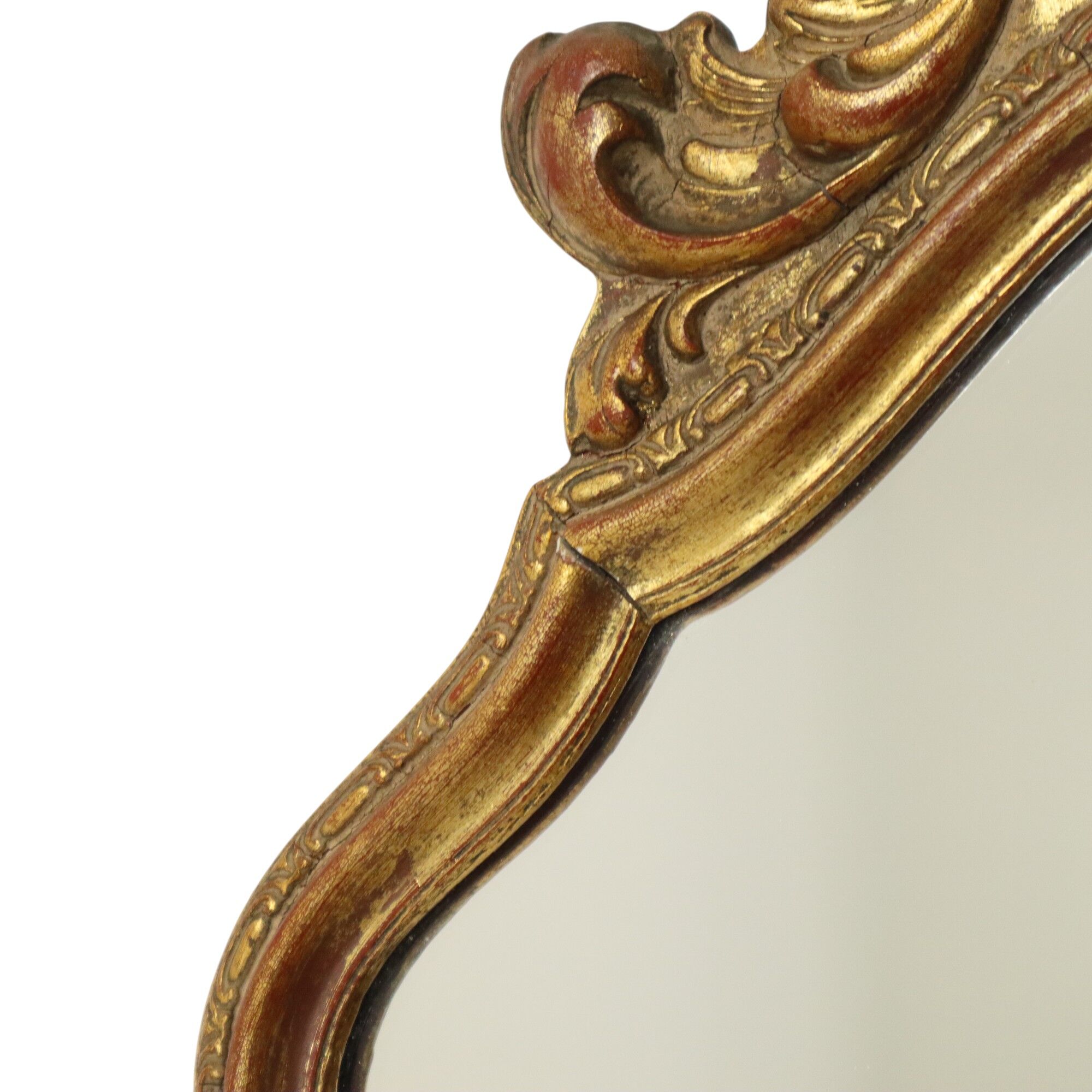 Mid Century Classic Gold Leaf Deknudt Mirror Fifties