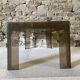 Table basse rectangulaire en plastique moulé, 1970