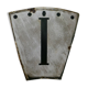 Enamelled clock cartridge n°1