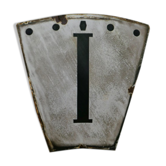 Cartouche d'horloge émaille n°1