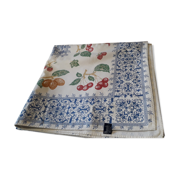 Ribeauville Alsace Printed Tablecloth, What Is A Table Cover Napper