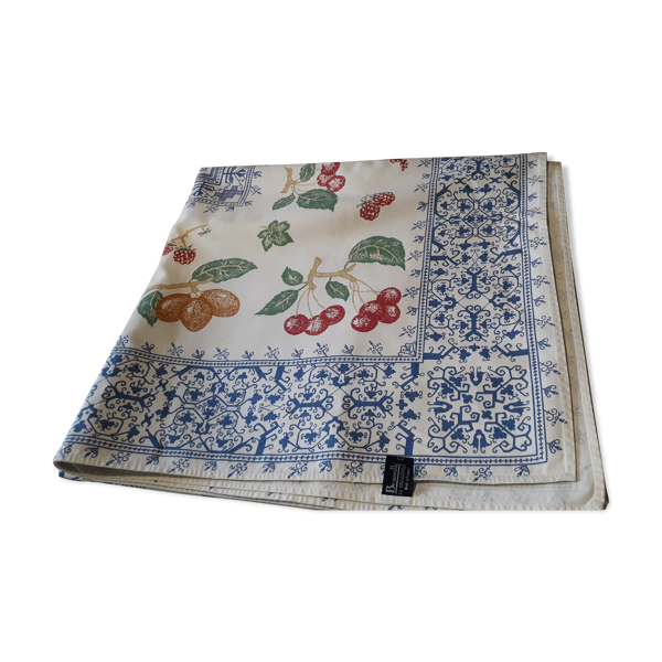 Ribeauville Alsace Printed Tablecloth Mie Selency Ribeauville Alsace Printed Tablecloth, What Is A Table Cover Napper