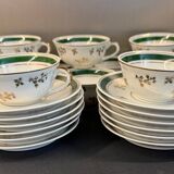 Limoges porcelain coffee service – Luf brand