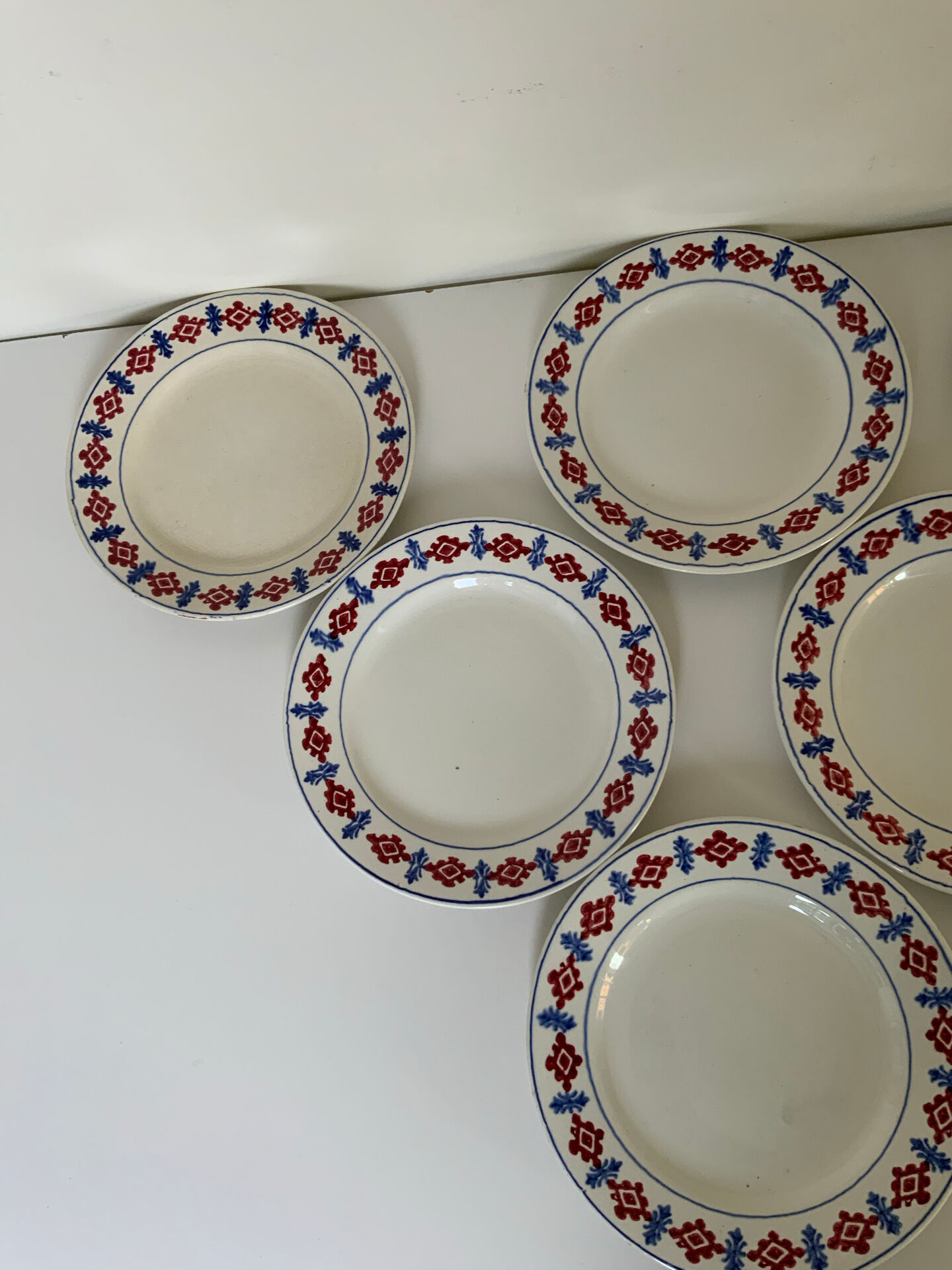 Ironstone plates