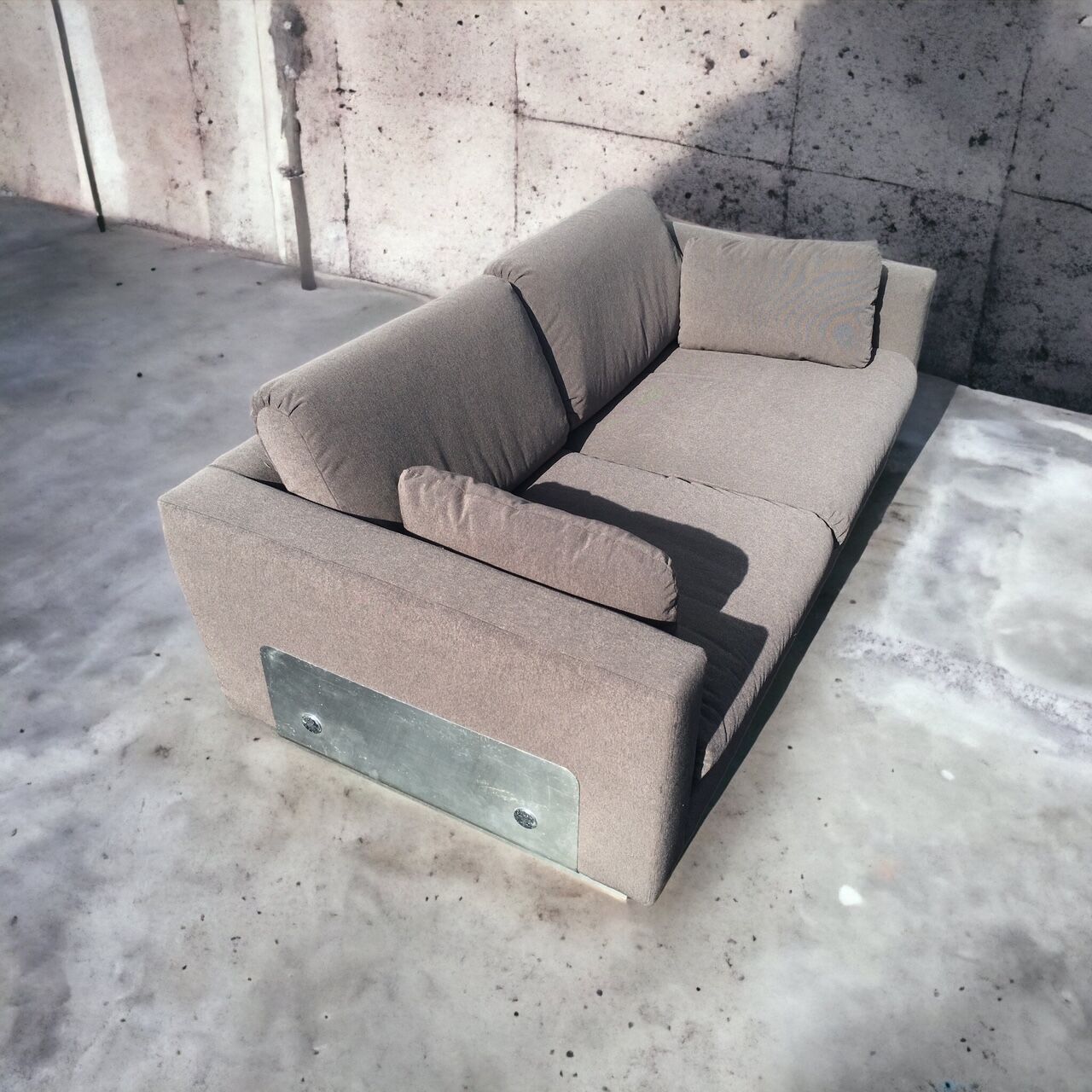 Canapé en acier 1970