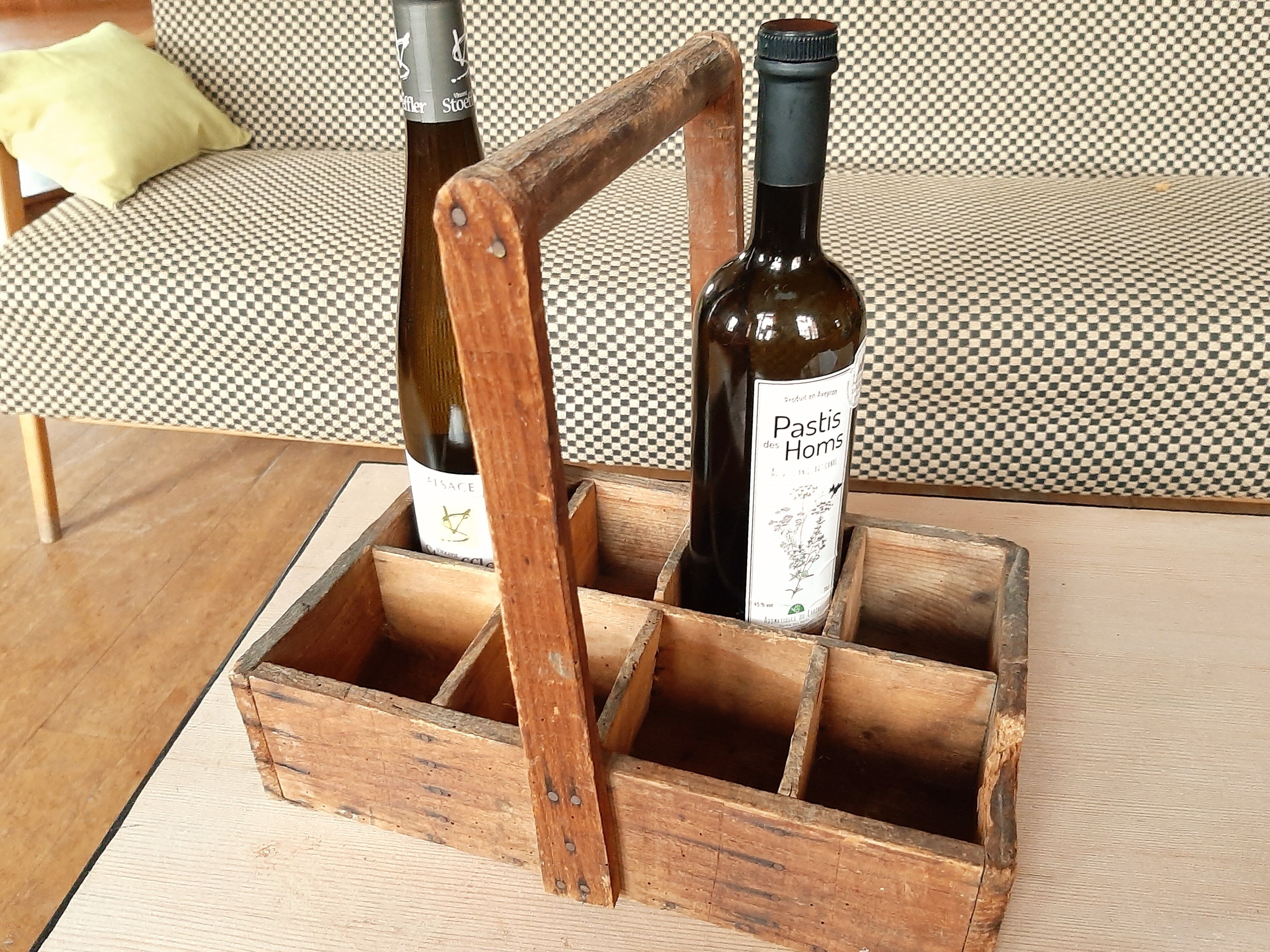 Old bottle holder
