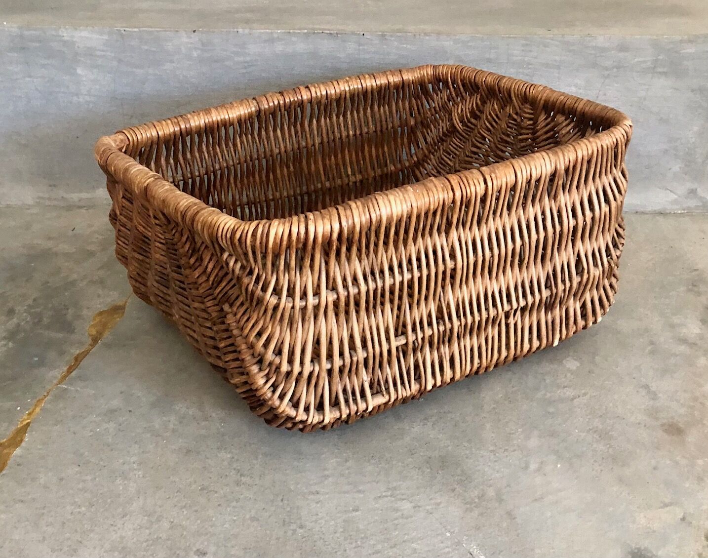 Wicker basket vintage