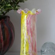 Clichy Legras vase blown glass early 20th century