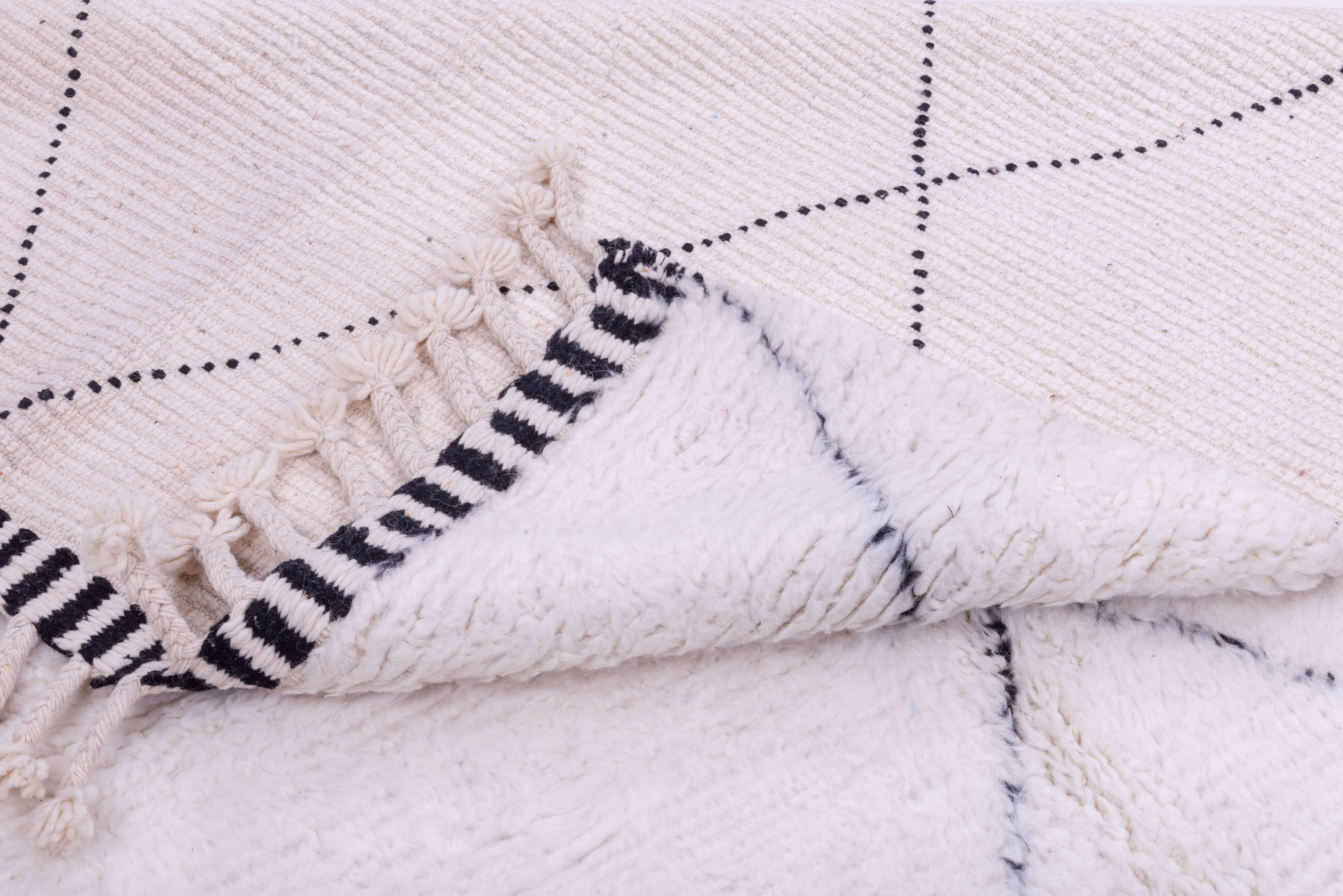 Tapis béni ouarain classique 176x237cm